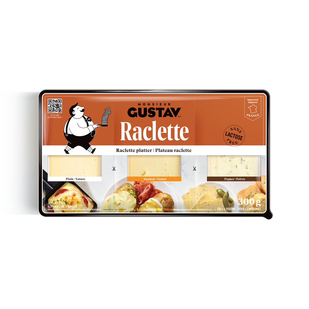 Monsieur Gustav Cheese Raclette Platter