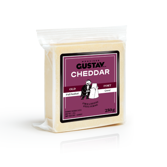 Cheddar Monsieur Gustav Fort blanc