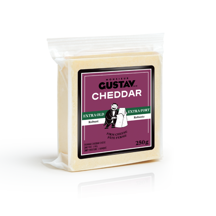 Monsieur Gustav Cheddar Extra Old white