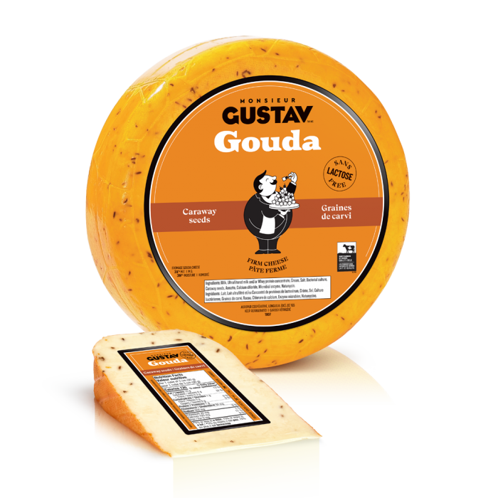 Monsieur Gustav Caraway Seeds Gouda Monsieur Gustav Caraway Seeds Gouda