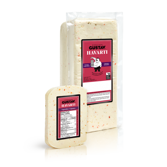 Monsieur Gustav Garden Vegetables Havarti