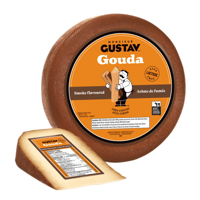 Fromage Gouda fumé Monsieur Gustav