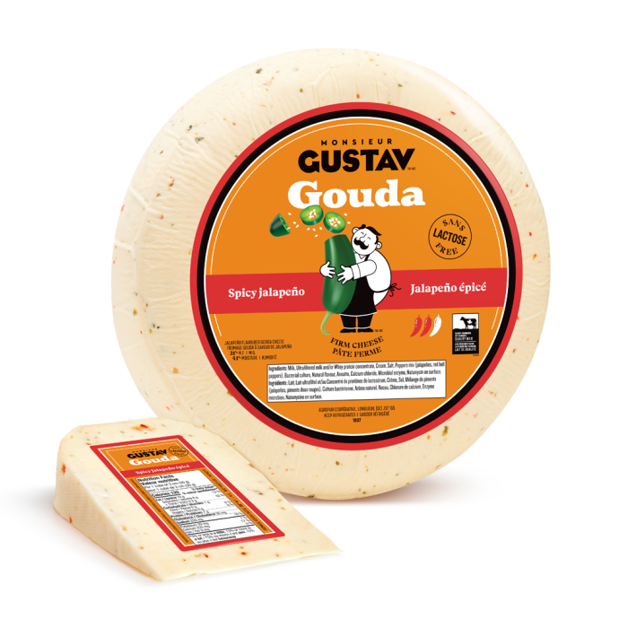 Monsieur Gustav Jalapeno Gouda