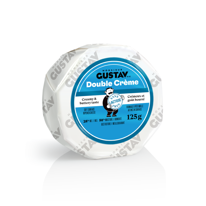 Monsieur Gustav Double Crème Bloomy Rind 125g