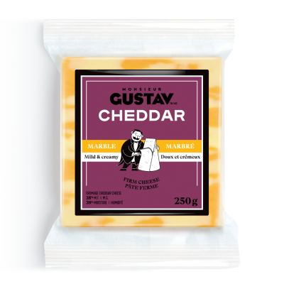 Monsieur Gustav Cheddar Marble