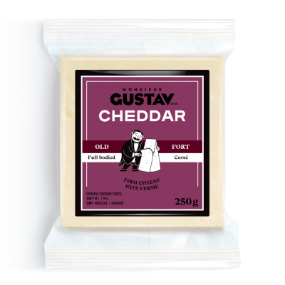 Monsieur Gustav Cheddar Old White