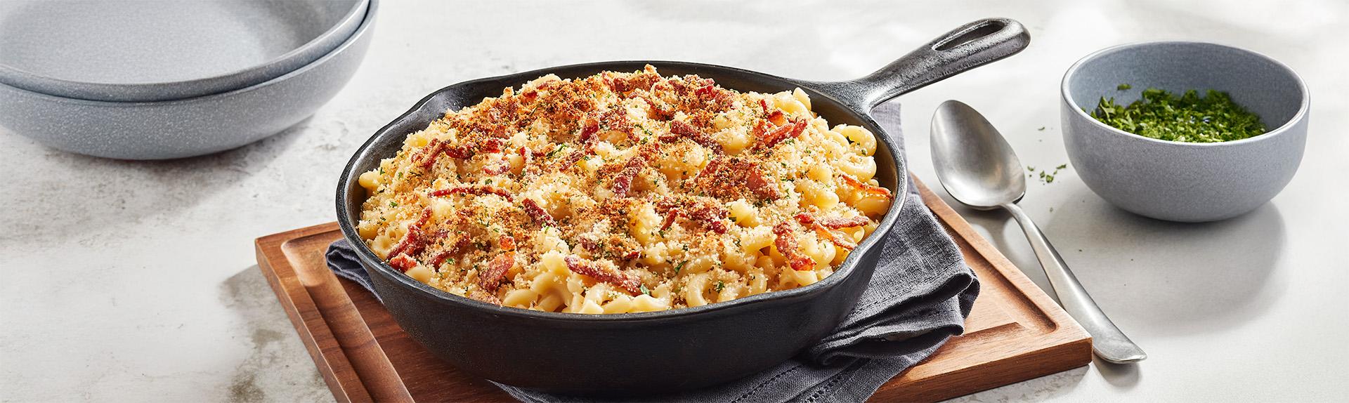 Crispy Bacon Mac & Cheese